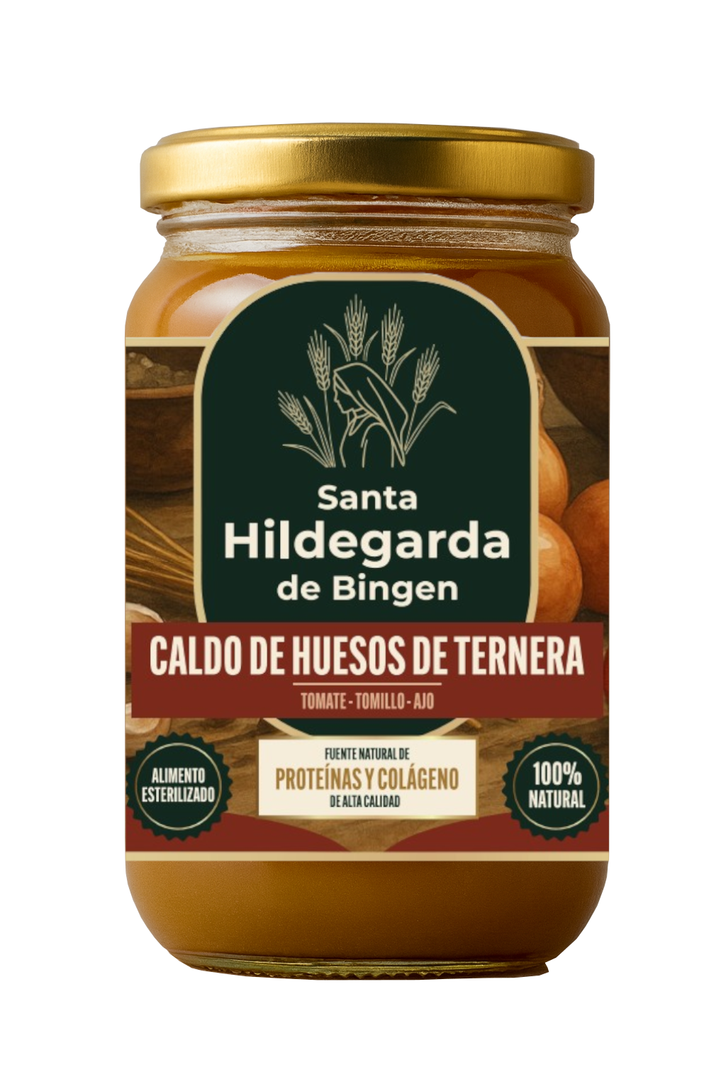 Caldo de huesos premium Santa Hildegarda